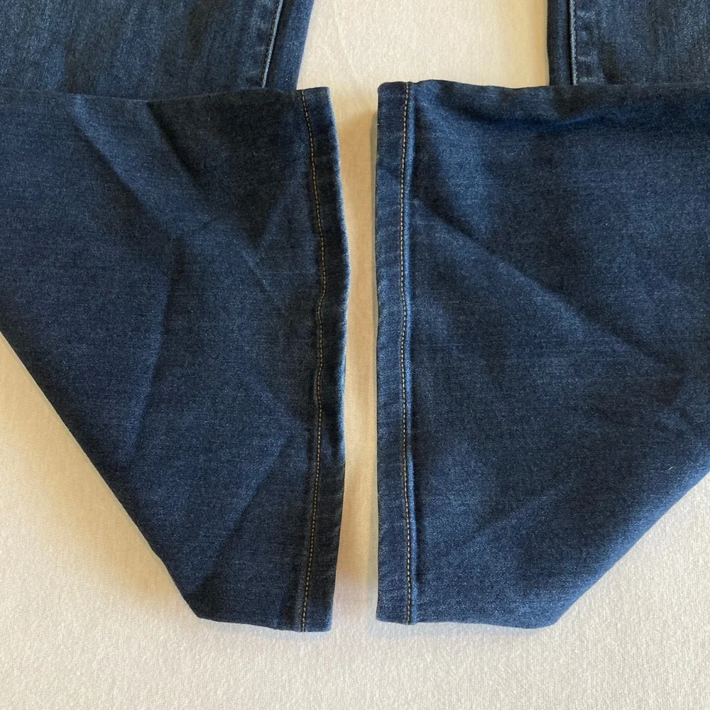 Liverpool Jeans Women 16W (38x30) Plus Size Dunmore Dark Blue LY4000F64 Stretch